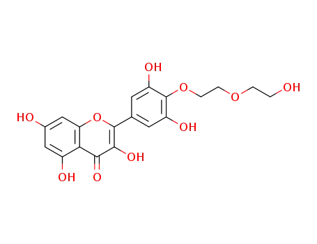 4'-O-[2-(2-hydroxyethyl)hydroxy]ethylmyricetin
