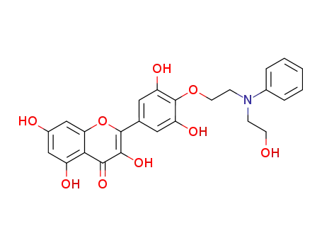 4'-O-(2-N,N-hydroxy ethyl-phenyl)-ethyl myricetin