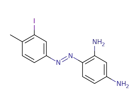 (E)-4-(2-(3-iodo-4-methylphenyl)diazenyl)benzene-1,3-diamine