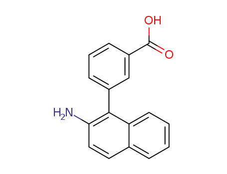 3-(2-aminonaphthalen-1-yl)benzoic acid
