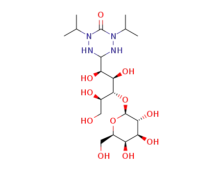 1'S,2'R,3'R,4'R-2,4-diisopropyl-6-(3'-α-D-galactopyranosyl-1',2',4',5'-tetrahydroxypentyl)-1,2,4,5-tetrazinan-3-one