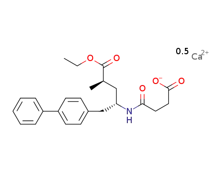 calcium 3-{[(2S,4R)-1-{[1,1'-biphenyl]-4-yl}-5-ethoxy-4-methyl-5-oxopentan-2-yl]carbamoyl}propanoate