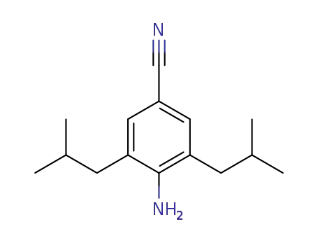 4-amino-3,5-diisobutylbenzonitrile
