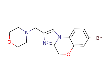 7-bromo-2-(morpholinomethyl)-4H-imidazol[2,1-c][1,4]benzoxazine