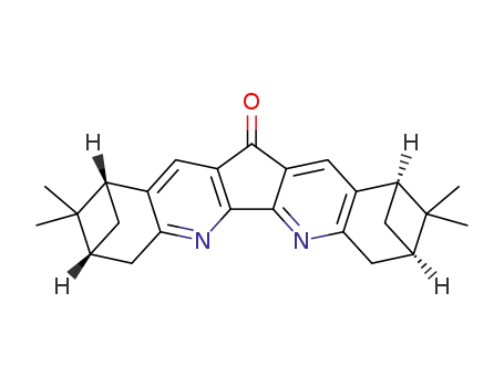 (1R,3R,8R,10R)-2,2,9,9-tetramethyl-3,4,7,8,9,10-hexahydro-1H-1,3:8,10-dimethanocyclopenta[1,2-b:5,4-b']diquinolin-12(2H)-one