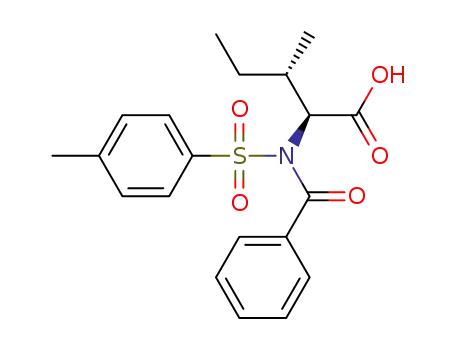 3-methyl-2-[N-(4-methylbenzenesulfonyl)-1-phenylformamido]pentanoic acid