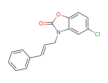 5-chloro-3-cinnamylbenzo[d]oxazol-2(3H)-one