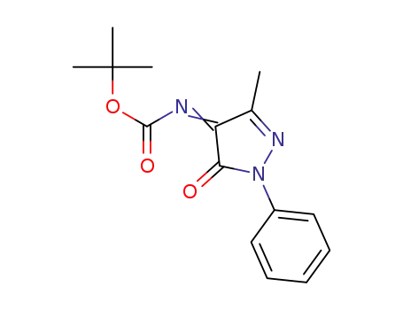 tert-butyl (3-methyl-5-oxo-1-phenyl-1,5-dihydro-4H-pyrazol-4-ylidene)carbamate