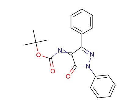 tert-butyl [5-oxo-1,3-diphenyl-1H-pyrazol-4(5H)-ylidene]carbamate