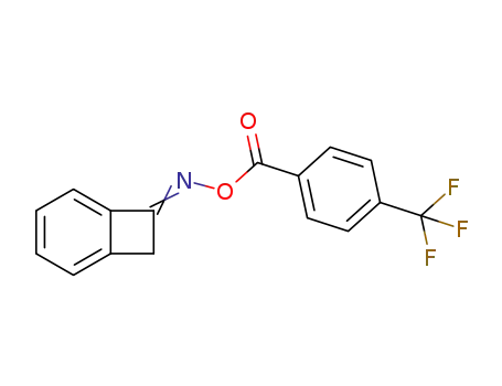 bicyclo[4.2.0]octa-1(6),2,4-trien-7-one O-(4-(trifluoromethyl)benzoyl) oxime
