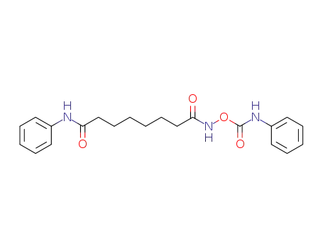 [(8-anilino-8-oxo-octanoyl)amino] N-phenylcarbamate