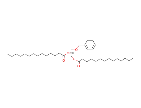 Molecular Structure of 73083-33-7 ([S,(+)]-3-O-Benzyl-1-O,2-O-dimyristoyl-L-glycerol)
