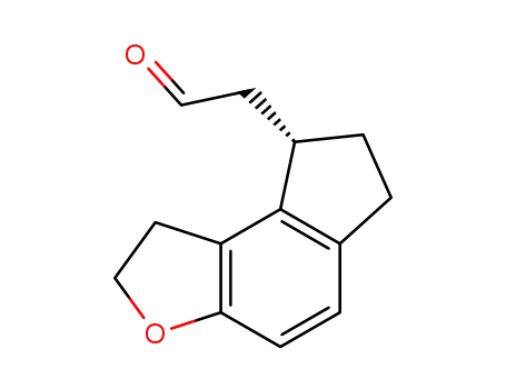 2-((S)-2,6,7,8-tetrahydro-1H-indeno[5,4-b]furan-8-yl)acetaldehyde