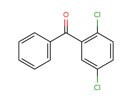 Molecular Structure of 16611-67-9 (2,5-Dichlorobenzophenone)