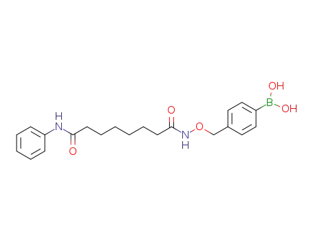 (4-(((8-oxo-8-(phenylamino)octanamido)oxy)methyl)phenyl)boronic acid