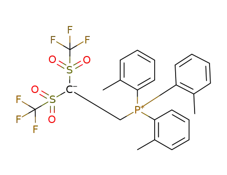 2-(tri-o-tolylphosphonio)-1,1-bis((trifluoromethyl)sulfonyl)ethan-1-ide