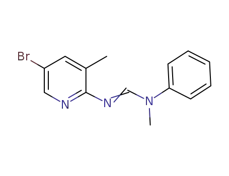N'-(5-bromo-3-methylpyridin-2-yl)-N-methyl-N-phenylmethanimidamide