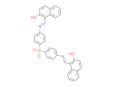 1,1'-{sulfonylbis[(1,4-phenylene)iminomethyl]}bis(2-naphthol)