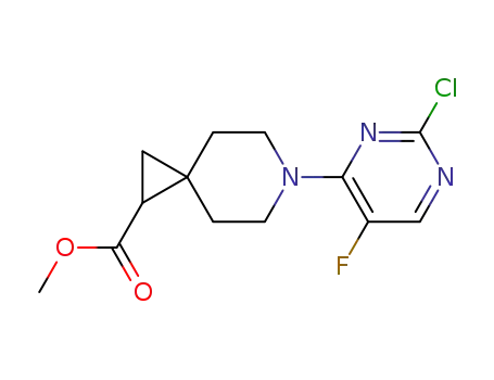 methyl 6-(2-chloro-5-fluoropyrimidin-4-yl)-6-azaspiro[2.5]octane-1-carboxylate