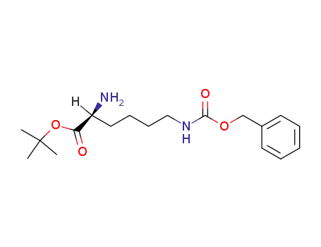 Molecular Structure of 63628-63-7 (NEPSILON-Benzyloxycarbonyl-L-lysine tert-butyl ester hydrochloride)