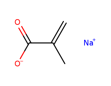 2-Propenoic acid,2-methyl-, sodium salt (1:1)                                                                                                                                                           (5536-61-8)