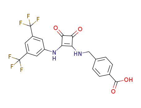 3,5-bis[trifluoromethyl]phenyl squaramide-4-aminomethyl benzoic acid