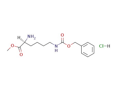 methyl (2S)-2-amino-6-{[(benzyloxy)carbonyl]amino}hexanoate hydrochloride