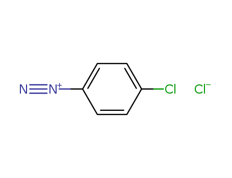 Benzenediazonium, 4-chloro-, chloride