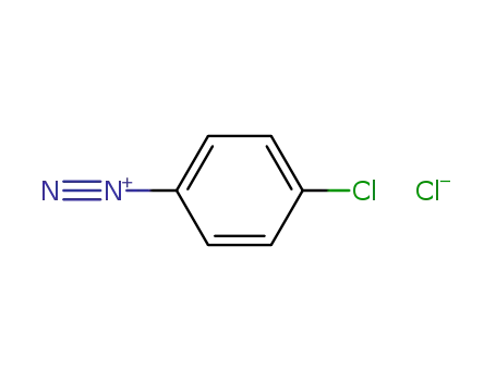 Molecular Structure of 2028-74-2 (Benzenediazonium, 4-chloro-, chloride)