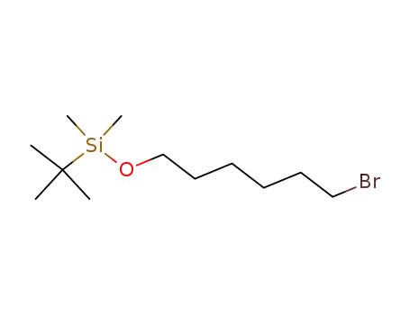Molecular Structure of 129368-70-3 ((6-BROMOHEXYLOXY)-TERT-BUTYLDIMETHYL-)