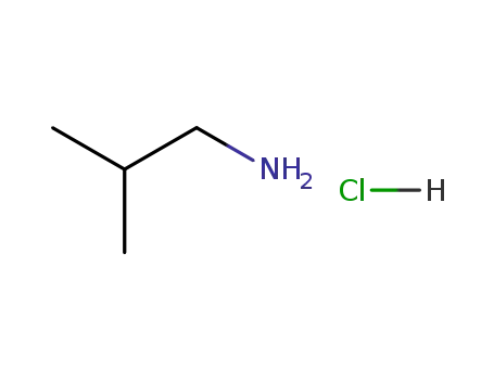 Molecular Structure of 5041-09-8 (ISOBUTYLAMINE HYDROCHLORIDE)