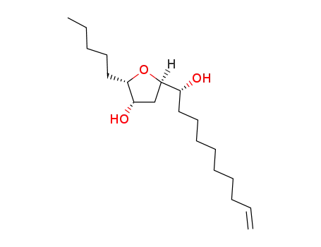 (2S,3S,5R)-5-[(1R)-1-hydroxy-9-decenyl]-2-pentyltetrahydro-3-furanol