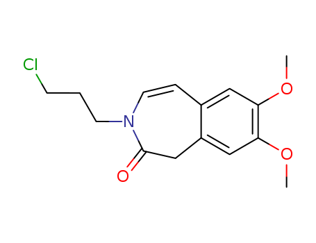 3-(3-Chloropropyl)-1,3-dihydro-7,8-dimethoxy-2H-3-benzazepin-2-one;7,8-Dimethoxy-3-(3-chloropropyl)-1,3-dihydro-2H-3-benzazepin-2-one