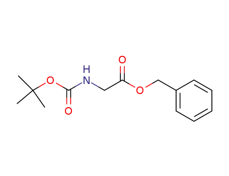 Molecular Structure of 54244-69-8 (TERT-BUTOXYCARBONYLAMINO-ACETIC ACID BENZYL ESTER)