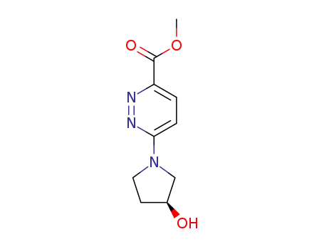 methyl (S)-6-(3-hydroxypyrrolidin-1-yl)pyridazine-3-carboxylate