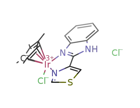[(η5‑C5Me5)IrCl(κ2‑N,N‑thiabendazole)]Cl