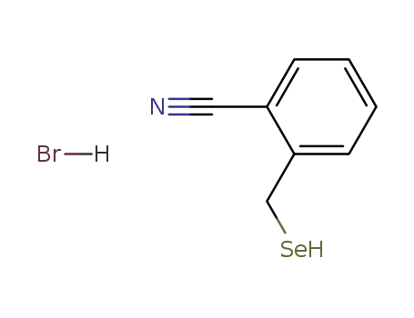2-selanylmethyl-benzonitrile; hydrobromide