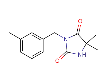 3-(3-methylbenzyl)-5,5-dimethylimidazolidine-2,4-dione
