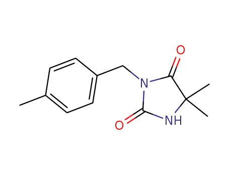 3-(4-methylbenzyl)-5,5-dimethylimidazolidine-2,4-dione