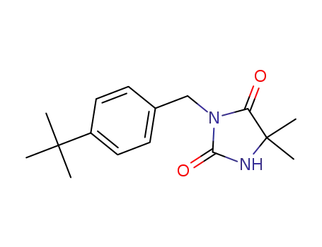 3-(4-tert-butylbenzyl)-5,5-dimethylimidazolidine-2,4-dione