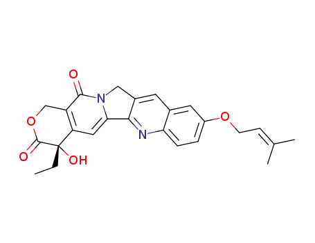 (S)-4-ethyl-4-hydroxy-9-((3-methylbut-2-en-1-yl)oxy)-1,12-dihydro-14H-pyrano[3’,4’:6,7]indolizino[1,2-b]quinoline-3,14(4H)-dione