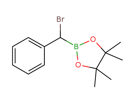 2-(bromo(phenyl)methyl)-4,4,5,5-tetramethyl-1,3,2-dioxaborolane