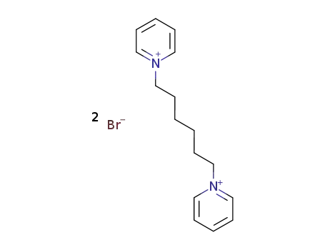 Molecular Structure of 53952-75-3 (Pyridinium, 1,1-(1,6-hexanediyl)bis-, dibromide)