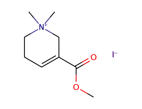 Pyridinium,1,2,5,6-tetrahydro-3-(methoxycarbonyl)-1,1-dimethyl-, iodide (1:1) cas  4554-30-7