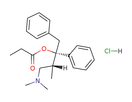 Molecular Structure of 1639-60-7 (PROPOXYPHENE HYDROCHLORIDE)