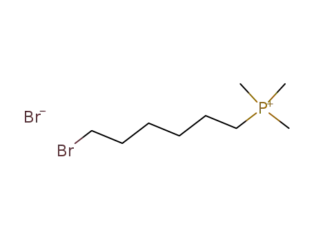 Molecular Structure of 72385-53-6 (Phosphonium, (6-bromohexyl)trimethyl-, bromide)