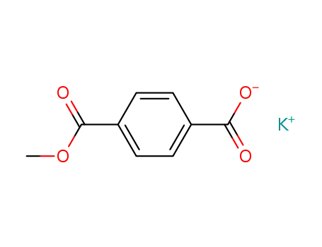 Molecular Structure of 42967-55-5 (TEREPHTHALIC ACID MONOMETHYL ESTER POTASSIUM SALT)