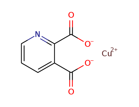 2,3-Pyridinedicarboxylicacid, copper(2+) salt (1:1)