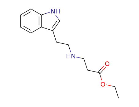 3-<<2-(1H-indol-3-yl)ethyl>amino>propanoic acid ethyl ester