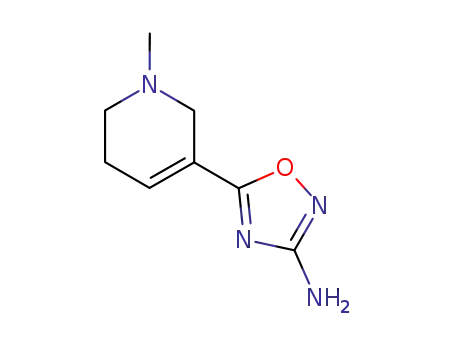 3-(3-amino-1,2,4-oxadiazol-5-yl)-1-methyl-1,2,5,6-tetrahydropyridine